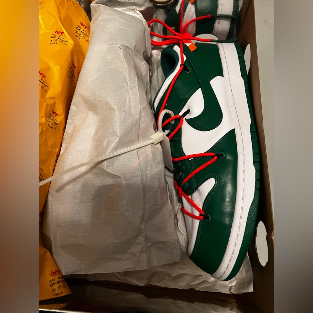 Gamma 11’s & OW Dunks bundle(reserved listing)